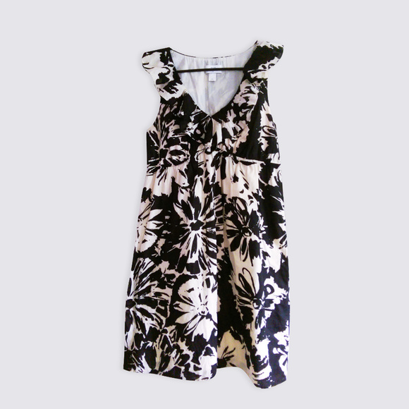 LOFT Dresses & Skirts - ⬇️$24 Ann Taylor LOFT Outlet Black Tan Sundress